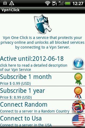Immagine 2 per Vpn One Click