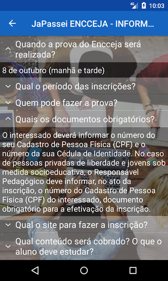 Image 0 pour JaPassei ENCCEJA 2020