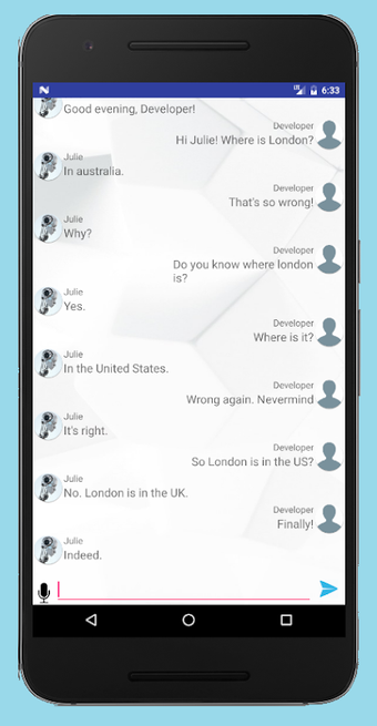 Obraz 0 dla Julie Chatbot