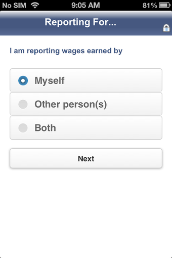 SSI Mobile Wage Reporting