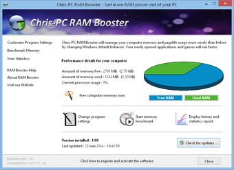 Obraz 0 dla Chris-PC RAM Booster