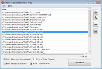 Image 0 pour Batch Audio Silence Remov…
