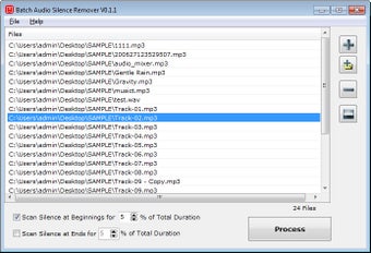 Bild 0 für Batch Audio Silence Remov…