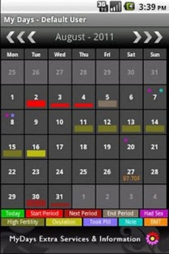 Bild 5 für My Days - Ovulation Calen…