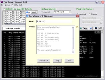 Ping Tester Standard的第4张图片