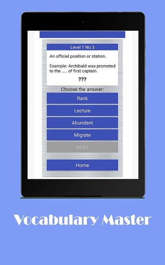 Image 0 for Vocabulary Master