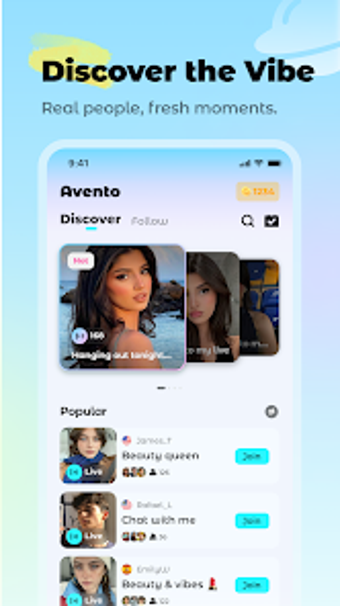 Obraz 0 dla Avento-Live Stream App
