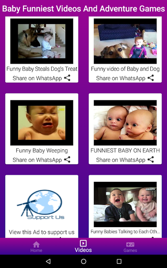 Baby Funniest Videos And Adventure Games