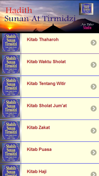 Bild 0 für Hadis Sunan Tirmidzi