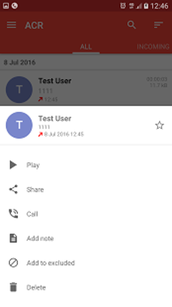 Obraz 5 dla Call Recorder - ACR