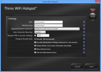 Thinix WiFi Hotspot