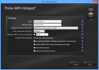 Thinix WiFi Hotspotの画像0