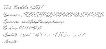 Bild 0 für Rosabelia Script