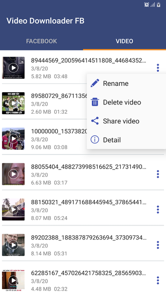 Image 2 pour Video Downloader for Face…