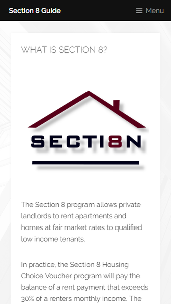 Bild 0 für Section 8 Guide
