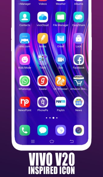 Obraz 0 dla Vivo V20 Launcher theme f…