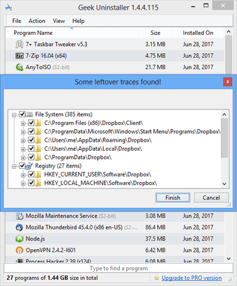 Image 0 for Geek Uninstaller