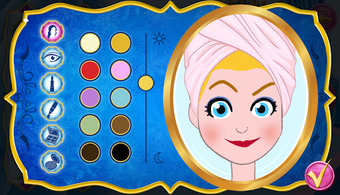 Obraz 0 dla Queen dress up in frozen …