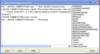 Bild 0 für Code VBA