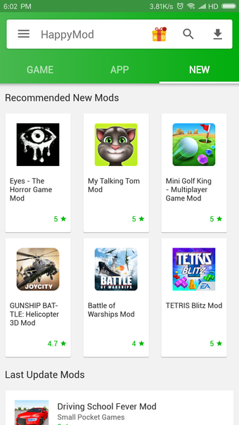 Baixe HappyMod 3.0.7 para Android