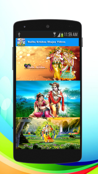 Immagine 0 per Radhe Krishna Bhajan HD:H…
