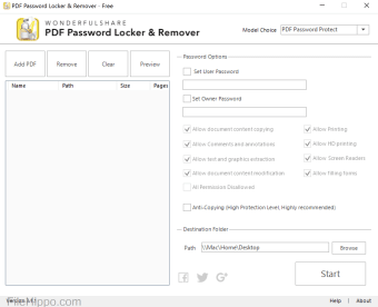PDF Password Locker and  Remover