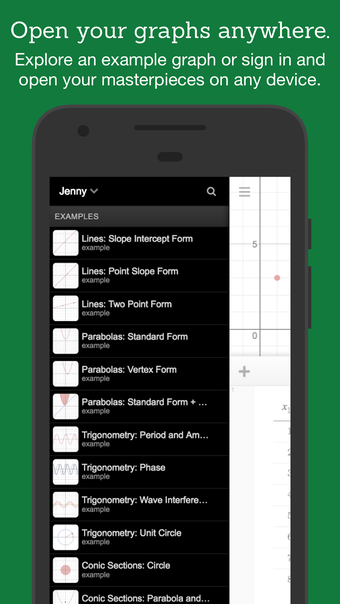 Image 1 pour Desmos Graphing Calculato…