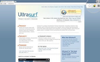 Obraz 0 dla UltraSurf Security, Priva…