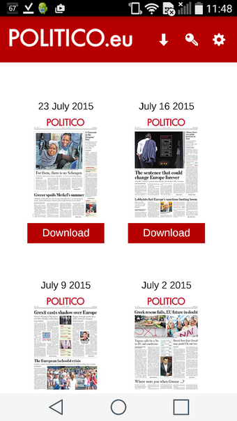 POLITICO Europe print edition