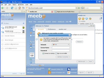 Image 0 for Meebo Firefox Add-on