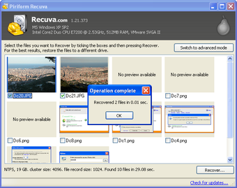 Image 2 pour Recuva Portable