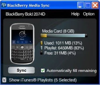 Immagine 0 per BlackBerry Media Sync