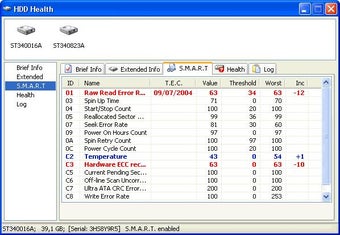 Obraz 2 dla HDD Health