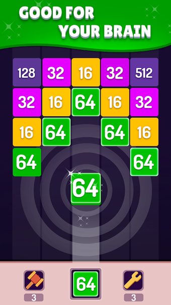 Merge Number : 2048 Puzzle Gam