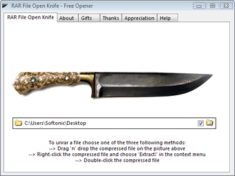 Image 2 pour RAR File Open Knife