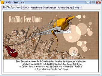 Immagine 0 per RarZilla Free Unrar Porta…