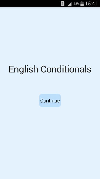 Imagen 0 para English Conditionals