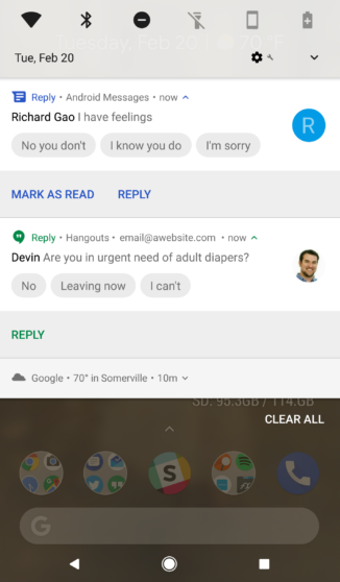 Image 1 for Google Reply