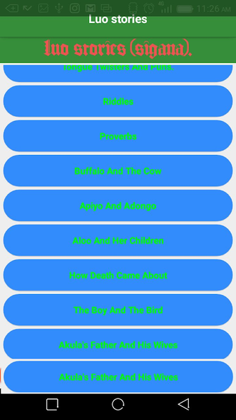 Image 0 pour luo stories (sigana)