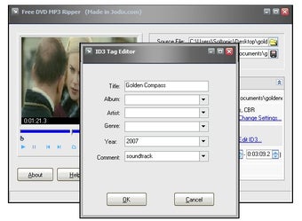 Free DVD MP3 Ripper的第1张图片