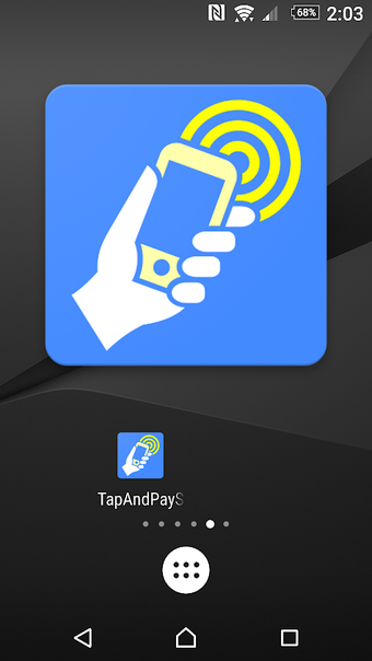 Tap and Pay shortcut