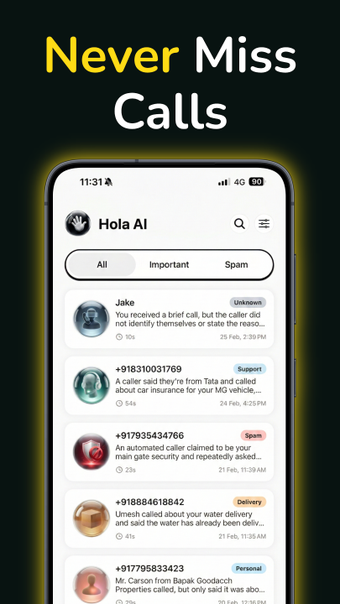 Obraz 0 dla Hola AI: Voicemail Assist…