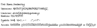 Obraz 0 dla Mawns Handwriting