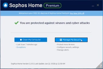 Sophos Home Security Freeの画像3