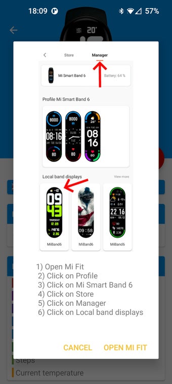 Bild 0 für Mi Band 6 WatchFaces