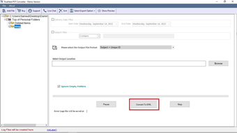 Image 0 pour TrustVare PST to HTML Con…