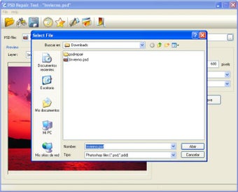 Image 0 for PSD Repair Tool