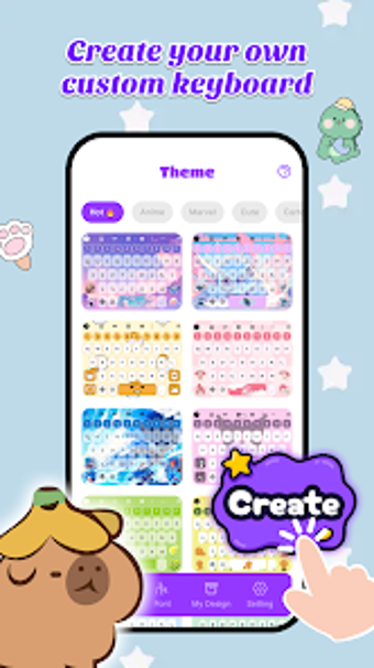 Keyboard Themes: Custom E…の画像0