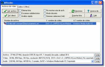 Bild 1 für AVIcodec