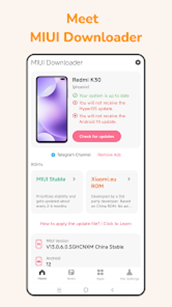 Image 0 pour MIUI Downloader  HyperOS
